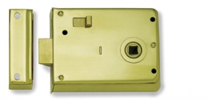 Rim latch (reversible)